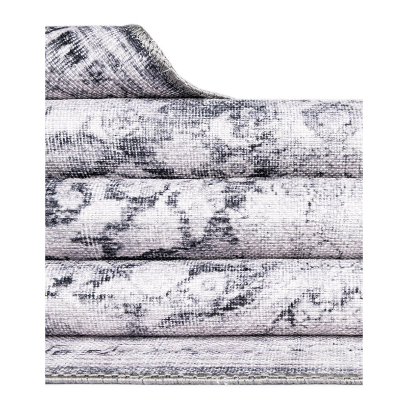Heyde Chenille Oriental Indoor Rug, Rectangle 5' x 8'