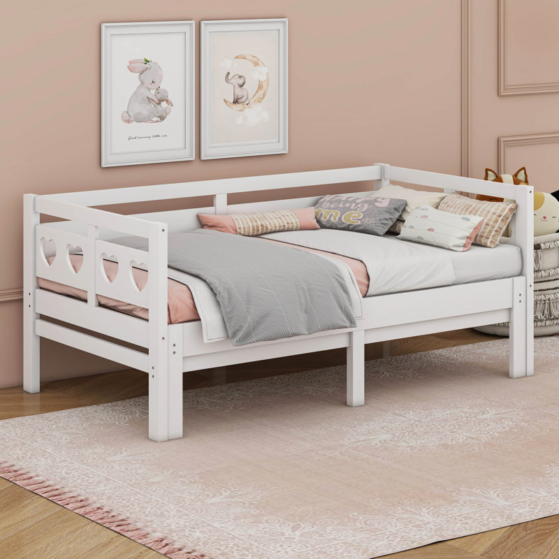 Lit de jour extensible avec lit gigogne, simple