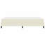  Lit avec matelas en similicuir 55,1 "x 74,8" crème-446702987-446702986