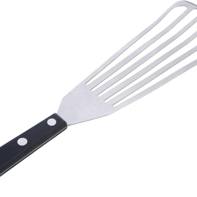 Fish Spatula Stainless Steel, Large Slotted Turner, Flexible, Blade 9 Inch, Size 13 Inches