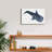 'Shark Whale 1' by Stellar Design Studio, Canvas Wall Art-1964893423