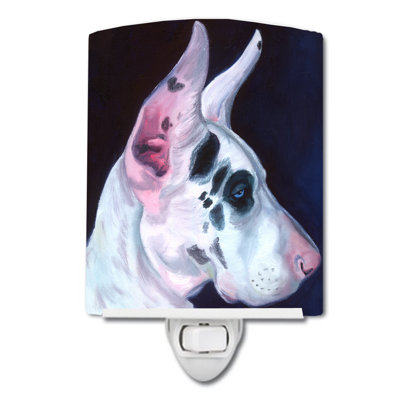 Great Dane Ceramic Night Light