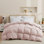 Insert de couette en duvet de plumes toutes saisons avec 8 languettes d'angle