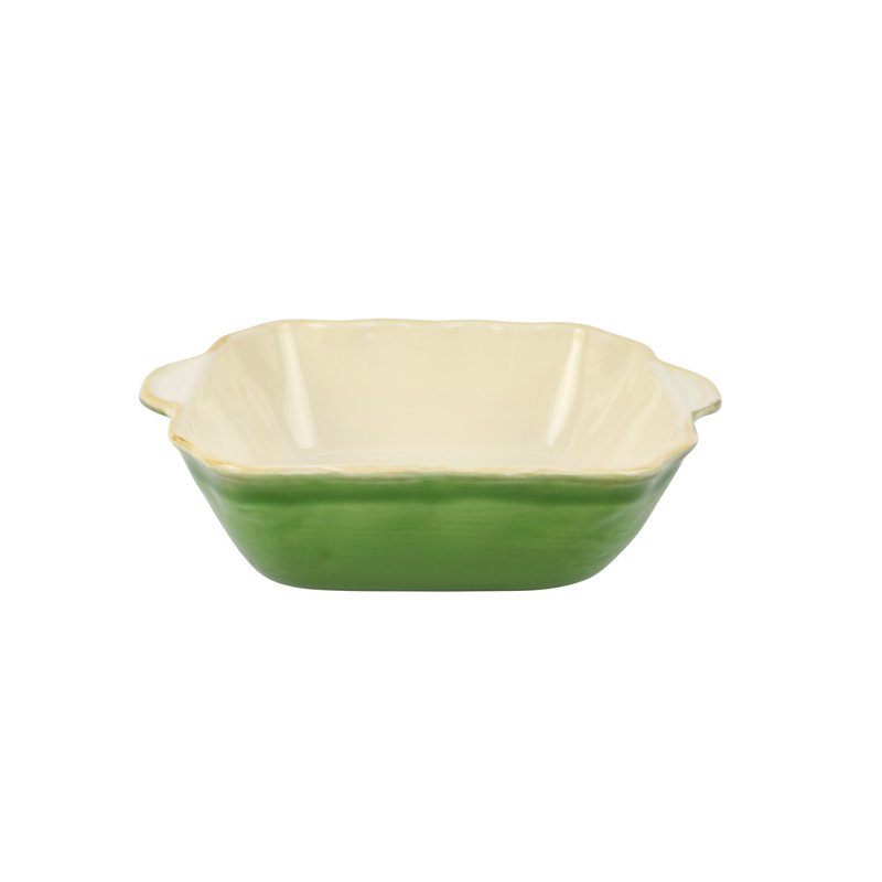 Italian Baker Medium Square Bakers, Green