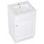 Meuble-lavabo de 20 po avec lavabo, meuble-lavabo avec tablette de porte et tablette réglable