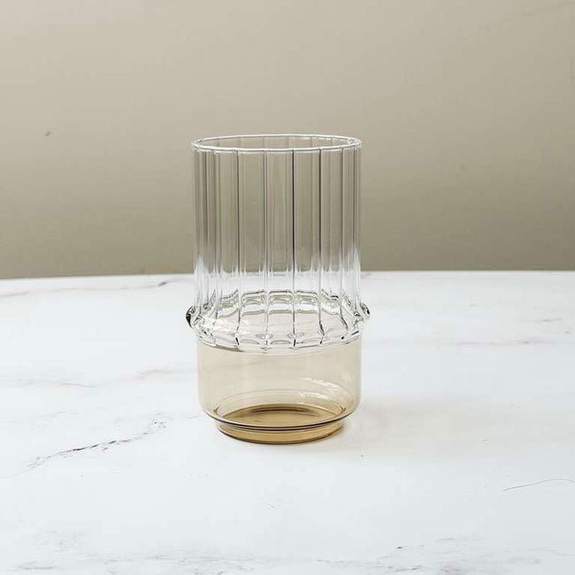 Highball Glass Set, Amber