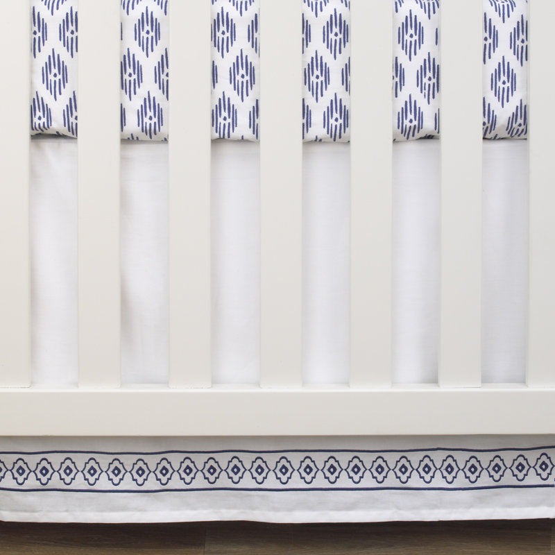 Drap-housse de lit de bébé 100% coton géométrique Highland