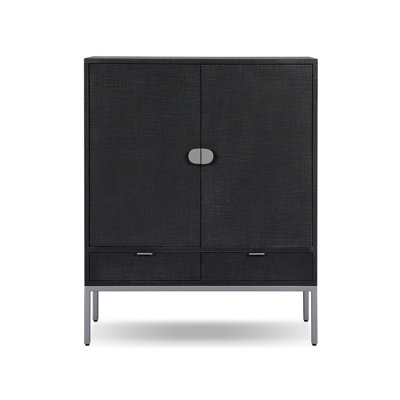 Marea Linen Bar Cabinet