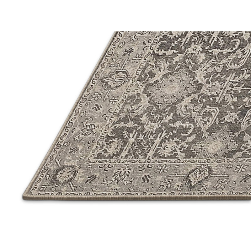 Bricher Oriental Indoor Rug, Rectangle 7' x 9'