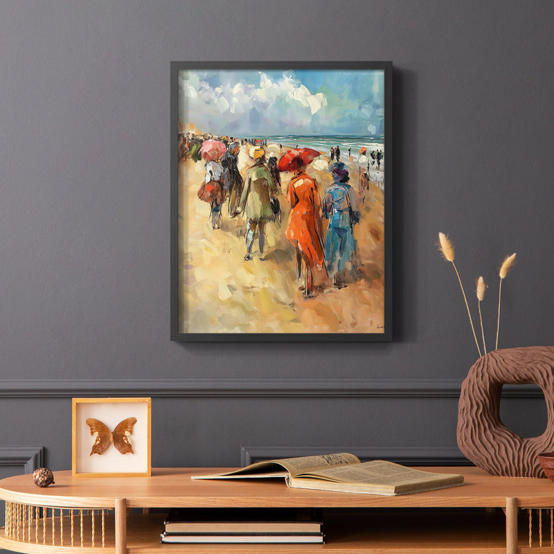 WOMEN Series DCXV - reproduction encadrée de qualité supérieure - prête à être accrochée - aucun clou requis
