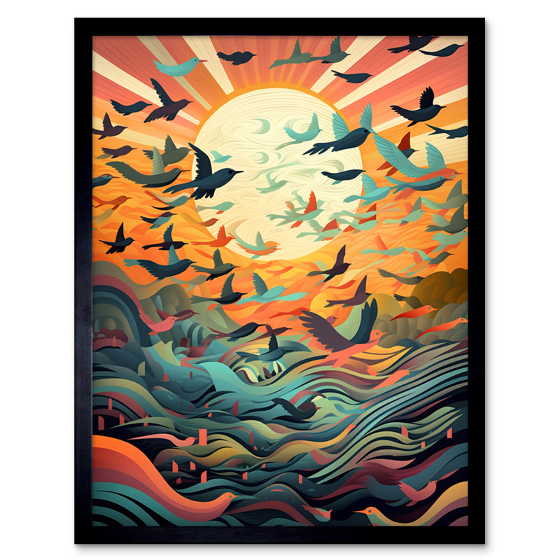 Birds - Single Picture Frame Print
