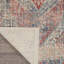 Tapis oriental bleu-206554229