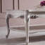 Table basse rectangulaire légère de luxe sculptée