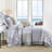 DDUOXIN 100% Cotton 98×90 inch Patchwork Quilt Sets - 1 Quilt with 2 Pillow Shams-117613578-117613576