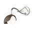 Brooklyn 1 - Light Hardwired Armed Sconce-66152228-66152212