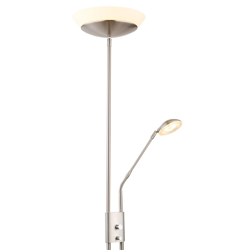 178.5 Cm Ganina Floor Lamp, Nickel