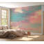 Murale paysage pelez et collez - nuages de feu-1450156488