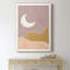 Sedona Moon - Peinture sur toile encadrée-132477083-132477075
