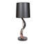 Polished African Inner Horn Table Lamp-1751636806