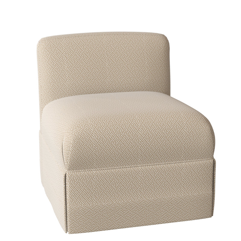 Fauteuil de chambre Chloe, Ivoire filigrane