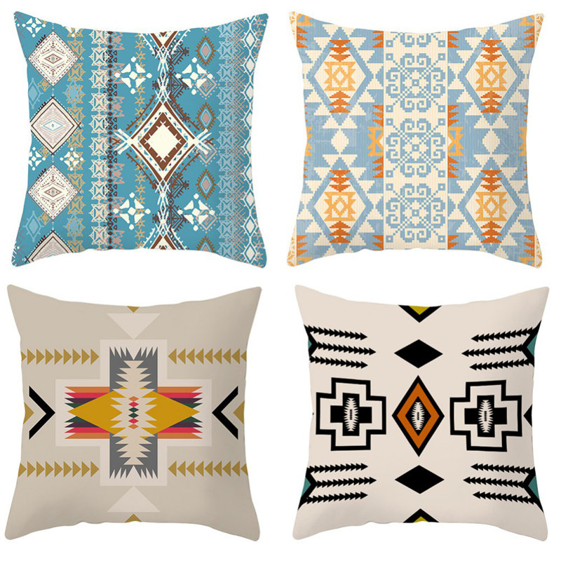 Abstract Velvet Pillow Cover