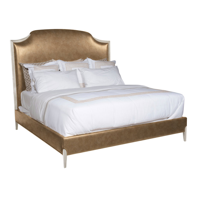 Lillet King Upholstered Panel Bed, Casa Blanca, Distinct Shroom, Yes