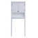 Dorset Over-the-Toilet Space Saver Storage, White - Wall and Base Cabinet Set with Adjustable Shelf, Open Display Shelf, Zinc Metal Hinges, and Nylon Floor Levellers, 27 in. W x 9 in. D