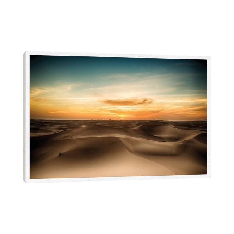 Sahara Desert LIII. by Mark Paulda - Print on Canvas, White Framed, 101.6 cm H x 66.04 cm W