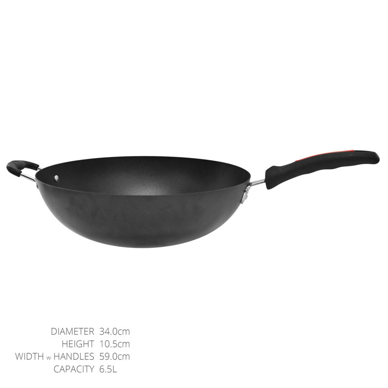 SQ Professional Ultimate Non-Stick Carbon Steel Wok