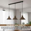 Luminaire suspendu vintage réglable à 3 voies avec base rectangulaire pour îlot de cuisine, salle à manger-1864918709