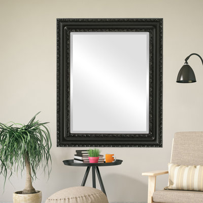 Workington Wood Flat Wall Mirror