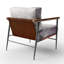 Chaise avec accoudoirs rembourrée Hansgorg