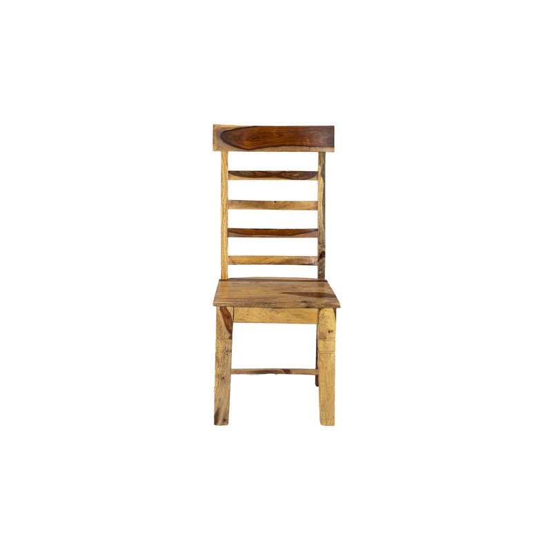 Kirkland 17.75'' H Solid Wood Side Chair, Beige