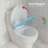 Toilet Seat Round,Toilet Seat With Toddler Seat Built In, Potty Training Toilet Seat Round Fits Both Adult And Child, With Soft Close, Easy Install And Clean - Round White And Blue