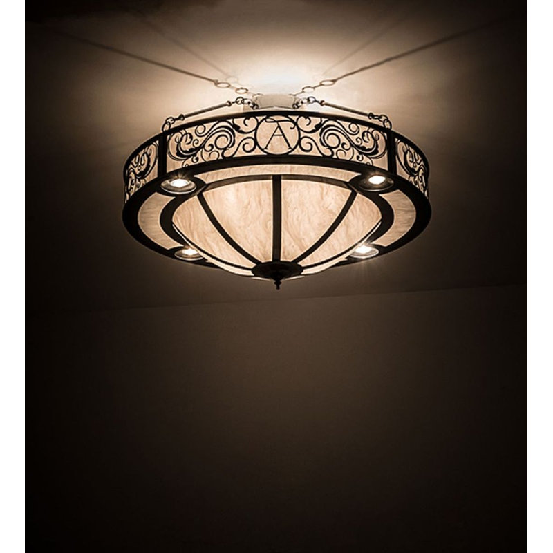 Toulouse 13 - Light Semi Flush Mount