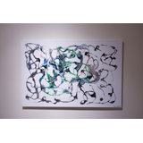 Overlapping Connections Painting by Cynthia White