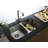 Kingston Brass Loft 32-Inch Stainless Steel Undermount Double Bowl Kitchen Sink