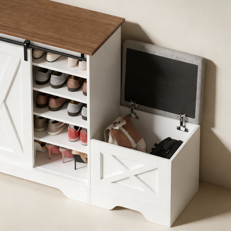 Armoire à chaussures grande capacité