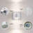 2-pack Bubble Crystal Wall Sconce