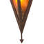 Applique murale encastrée à 1 lumière à intensité variable Desert Arrow