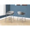 Modern Kitchen Bar Stools Of 2, Counter Height With Grey Fabric And Strong Metal Composition Stools, Upholstered Solid Legs For