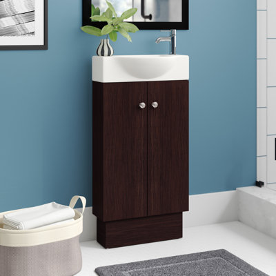 Jorrie 17.75 " W Freestanding Standard Free Standing Single Double Single Vanity Bathroom Vanity With Top