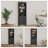 71'' Tall Standard Bookcase With Drawer And Door-2117566791