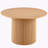 Anae Round Dining Table Pedestal Table with MDF Handcraft Oak Veneer Top for Dining Room-534680683-527517030