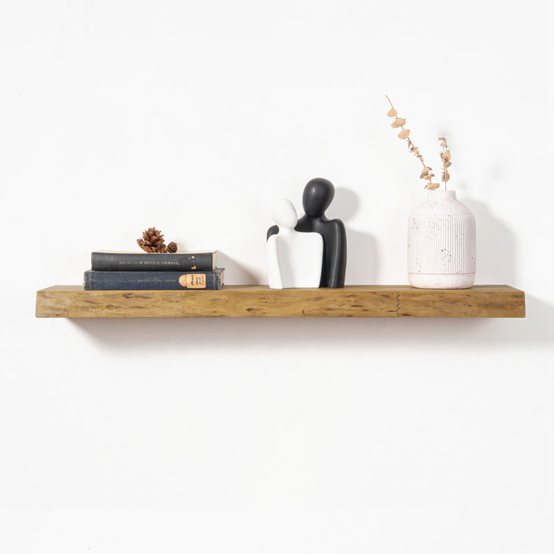 Tablette flottante Elmor Live Edge, H 1,96 po x l 36 po x P 8 po, Bois