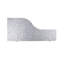 Panneaux d'intimité Soundsorb Edge Clip - 48 po x 12 po - 24 po Wave-81400846