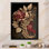 «Gilded Rose Vintage Glam I», reproduction sur toile florale