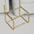 Set of two dining chairs