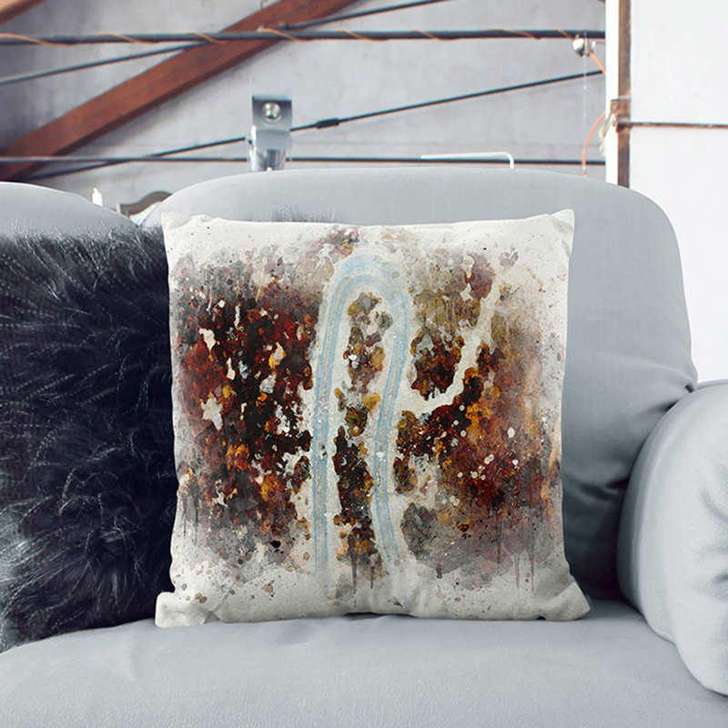 Square Cushion, 55 x 55 cm, Stone