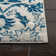 Alessia Floral Ivory/Blue Area Rug